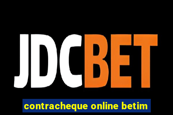 contracheque online betim